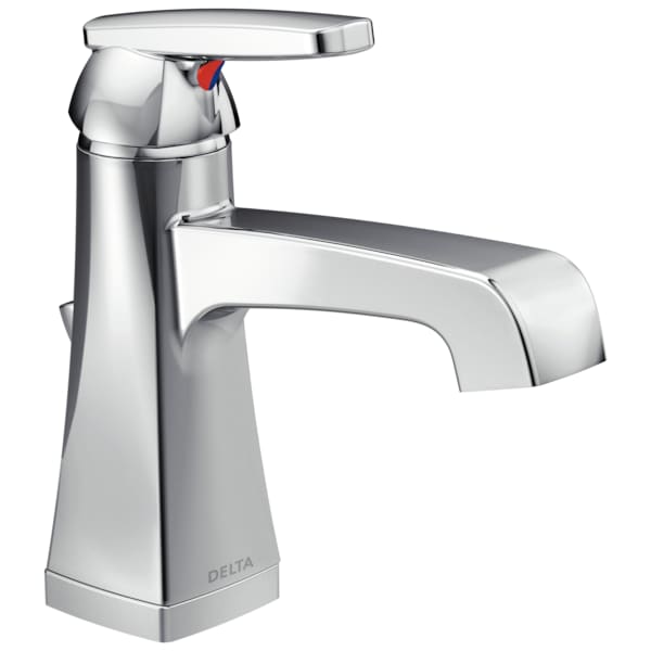 Delta 1 or 3-hole 4" installation Hole Single Hole Lavatory Faucet, Chrome 564-MPU-DST - main